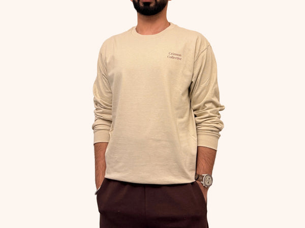 Crimson Mark Long Sleeve Tee